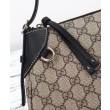 Borse Imitazioni a tracolla Gucci GG Emblem Piccola 815218 Marrone