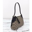 Borse Imitazioni a tracolla Gucci GG Emblem Piccola 815218 Marrone