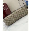 Borse Firmate Replica a tracolla media Gucci serie GG Emblem 815216 Nera