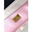Borsa Chanel 25A Mini/Piccola Flap con Catena Dorata AS2649 AS2615 Bianco