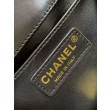 Replica Perfetta Chanel 25A Mini/Piccola Flap con Catena Dorata AS2649 AS2615 Nero