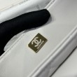 Borse Replica Chanel 25P con patta e manico superiore AS5356 Beige