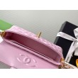 Borsa Chanel 25P Mini con patta e manico superiore AS5354 Beige