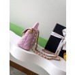 Borsa Chanel 25P Mini con patta e manico superiore AS5354 Beige