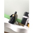 Borsa Chanel 25P Mini con patta e manico superiore AS5354 Nero