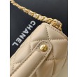 Bora Pari all'originale replica Chanel 25P Mini Flap con Manico Superiore AS5354 Rosa