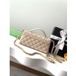 Bora Pari all'originale replica Chanel 25P Mini Flap con Manico Superiore AS5354 Rosa