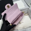 Borse Firmate Replica Chanel 25P piccola con patta e manico superiore AS5355 Rosa