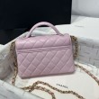 Borse Firmate Replica Chanel 25P piccola con patta e manico superiore AS5355 Rosa