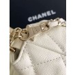 Borsa Chanel 25S Edizione Limitata Vanity Case con Manico Superiore AP4591 Beige