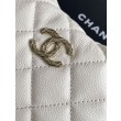 Borsa Chanel 25S Edizione Limitata Vanity Case con Manico Superiore AP4591 Beige