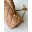 Borse Replica Chanel 25SS Mini Flap Vintage con Manico Superiore AS2431 Albicocca