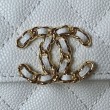 Borsa Chanel Kelly Dark Horse con Manico Lungo AP3238 Bianco
