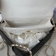 Borsa Chanel Kelly Dark Horse con Manico Lungo AP3238 Bianco