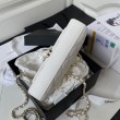 Borsa Chanel Kelly Dark Horse con Manico Lungo AP3238 Bianco