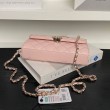 Borse Firmate Replica Chanel Kelly Dark Horse con manico lungo AP3238 Rosa