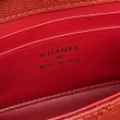 Borsa Chanel Kelly Dark Horse con manico lungo AP3238 Rosso