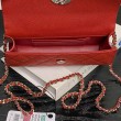 Borsa Chanel Kelly Dark Horse con manico lungo AP3238 Rosso