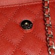 Borsa Chanel Kelly Dark Horse con manico lungo AP3238 Rosso