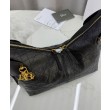 Imitazioni borse griffate Dior Voyage Flat Half Moon Macrocannage Piccola/Grande Nera