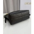 Imitazioni borse griffate Dior Voyage Flat Half Moon Macrocannage Piccola/Grande Nera