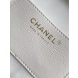 Qualità superiore replica hobo Chanel 25S AS5528 Oro Bianco Metallizzato