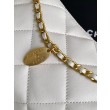 Qualità superiore replica hobo Chanel 25S AS5528 Oro Bianco Metallizzato
