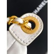 Qualità superiore replica hobo Chanel 25S AS5528 Oro Bianco Metallizzato