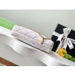 Qualità superiore replica hobo Chanel 25S AS5528 Oro Bianco Metallizzato