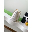 Qualità superiore replica hobo Chanel 25S AS5528 Oro Bianco Metallizzato