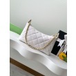 Qualità superiore replica hobo Chanel 25S AS5528 Oro Bianco Metallizzato