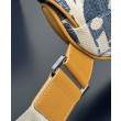Borsa Saddle Dior Dior Oblique denim jacquard Blu