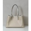 Borsa tote grande Gucci GG Emblem 815213 Nero