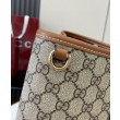 Borsa tote oversize Gucci GG Emblem Series 815212 Caffè