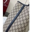 Bora Pari all'originale replica tote oversize Gucci GG Emblem Series 815212 Nero