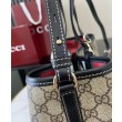 Borsa tote piccola Gucci GG Emblem 815214 Nero