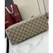 Borsa tote piccola Gucci GG Emblem 815214 Nero