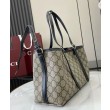 Borsa tote piccola Gucci GG Emblem 815214 Nero