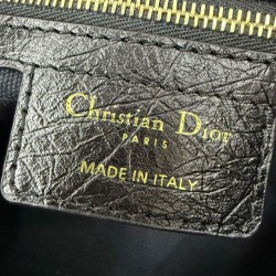Replica Imitazioni borse griffate Dior Voyage Flat Half Moon Macrocannage Piccola/Grande Nera Imitazioni Replica qualità specchio Imitazioni borse griffate Dior Voyage Flat Half Moon Macrocannage Piccola/Grande Nera