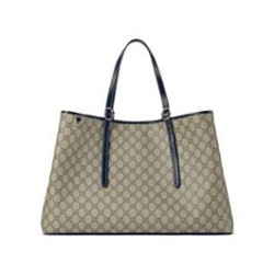 Bora Pari all'originale replica tote oversize Gucci GG Emblem Series 815212 Nero