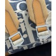 Zaino Dior Hit the Road Dior Oblique denim jacquard Blu