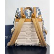 Zaino Dior Hit the Road Dior Oblique denim jacquard Blu