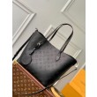 Borsa LV Blossom MM nera Mahina M21851