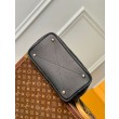 Borsa LV Blossom MM nera Mahina M21851