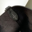 Borsa LV Blossom MM nera Mahina M21851