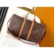 Borsa LV Keepall Bandouliere 50 Tela Monogram Dust M11541
