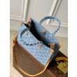 Borsa LV Let Go PM Monogram Denim M24897