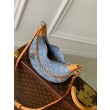 Borse Replica Alta Qualità LV Loop Blu Monogram Denim M24846