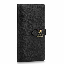 Dettagli perfetti LV LV Vertical Portafoglio Taurillon M81330
