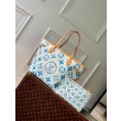 Louis Borsa Vuitton Neverfull MM Monogram Tiles Canvas M11263